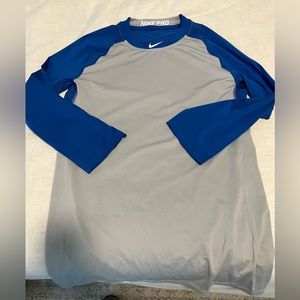 Nike Men's Pro Cool Reglan ¾-Sleeve Baseball Shirt